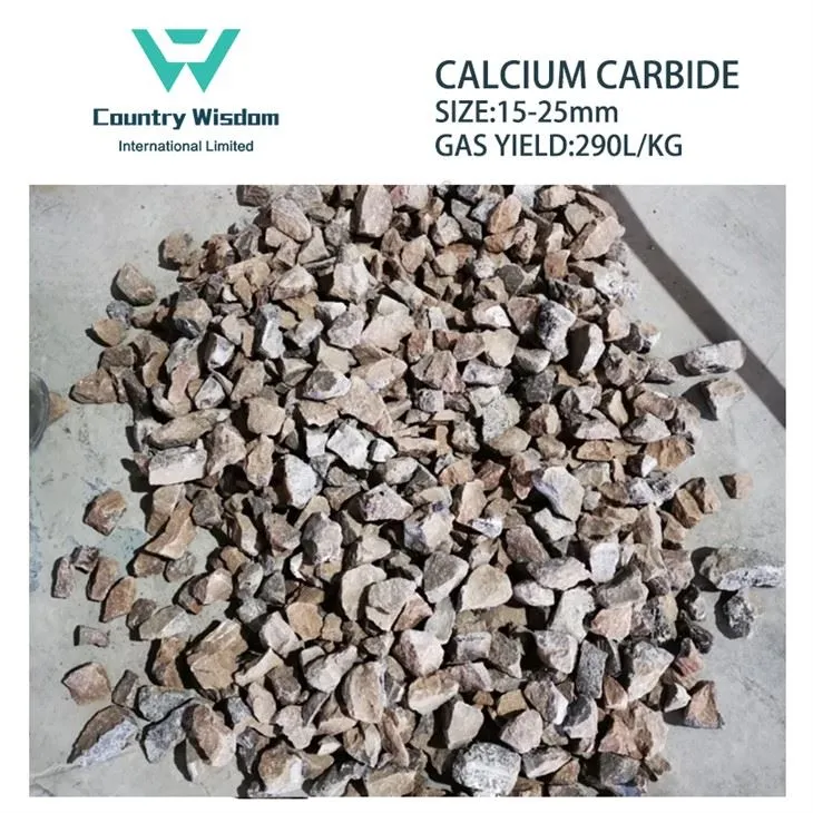 Varmt produkt Calciumcarbid 15-25mm