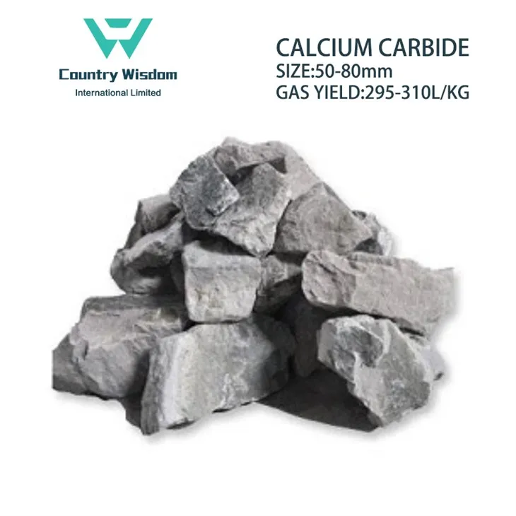 Pris Calcium Carbide Stone 50-80 mm 295 L/Kg i Kina