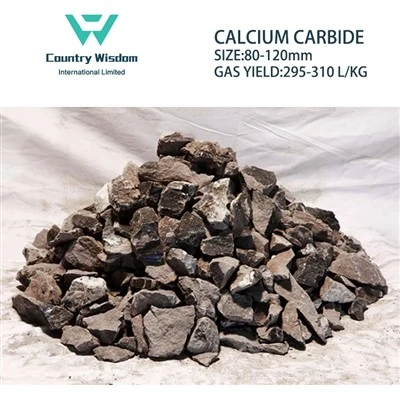 Calciumcarbide Cac2 80-120mm til skæring og svejsning af metalmateriale