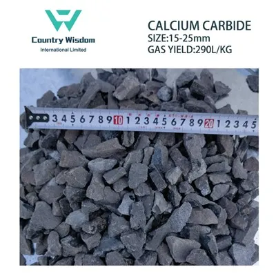 Kinesisk producent 15-25mm Calcium Carbide CAS 75-20-7