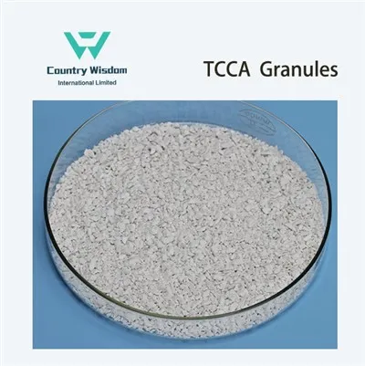 Trichlorisocyanursyre TCCA 90 % granulært 8-30 mesh