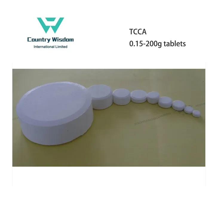 Trichlorisocyanursyre Klor 0.15-200g Tabletter TCCA